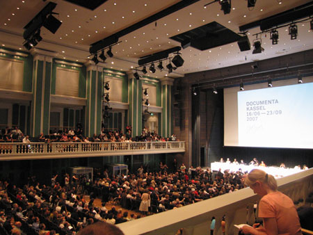 Documenta 12 spaudos konferencija